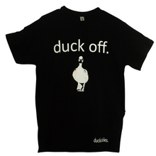 Load image into Gallery viewer, Duck Off Black Cotton TShirt